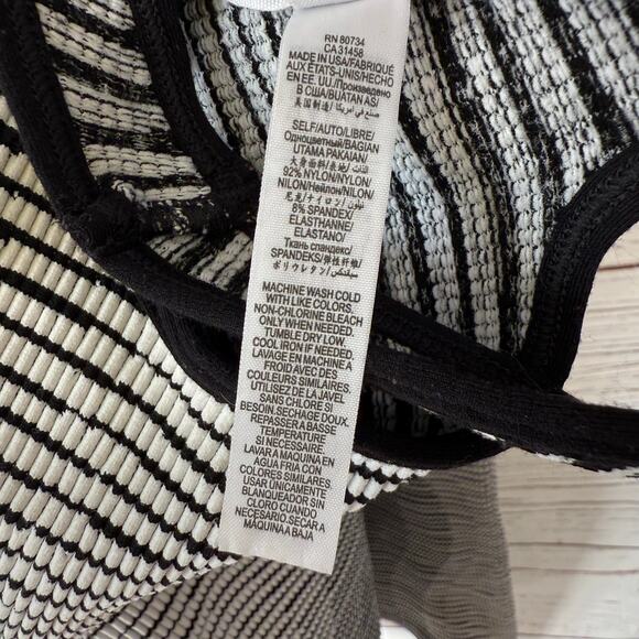 BCBGeneration Women's Striped Ribbed Stretch Bodycon Dress Size XS/S - Picture 5 of 9